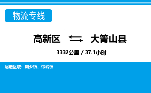 高新区到大箐山县物流专线_高新区至大箐山县货运公司